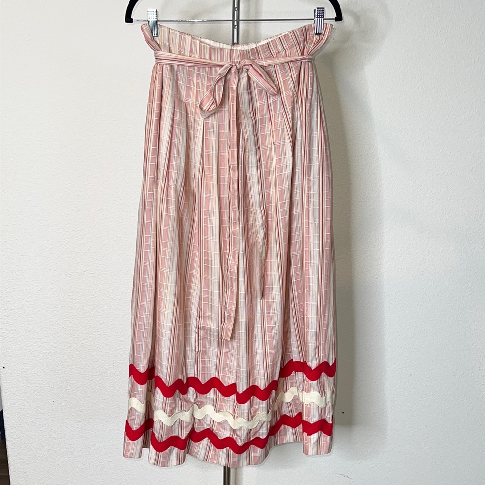 Chessa Davis Vintage 70’s Peddler Skirt with Large Ric Rac Trim